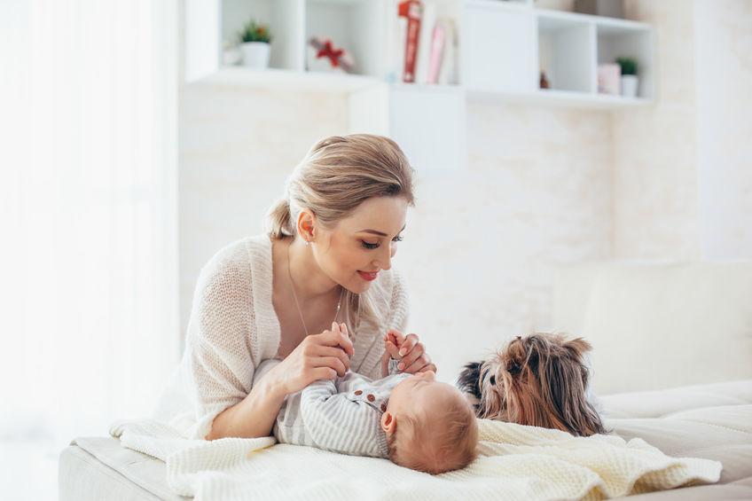 The benefits of having a pet are great, and pets can even contribute to healthier immune systems for babies!